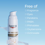 Buy now Eucerin Sun Age Defense SPF 50 Face Sunscreen Lotion with Hyaluronic Acid, Hypoallergenic, Non-Comedogenic Sunscreen SPF 50 Free of Fragrance, Oxybenzone and Octinoxate, 2.5 Fl Oz Bottle at indiglob india
