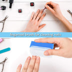 Buy now Wellgler's Autism Sensory Brush for Therapy,Surgical Scrub Brush,Bbaby Sponge for Bathing, Cradle Cap Brush (6Pack) at indiglob india