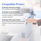 TN850 Toner Cartridges Compatible for Brother TN-880 TN-850 TN-820 TN820 Toner Cartridges High Yield Replacement for HL-L6200DWT L6200DW L5200DW L5100DN MFC-L5800DW L5700DW L6700DW L6800DW 2 Black