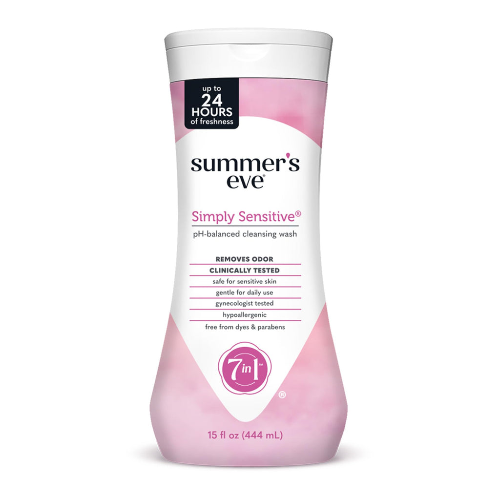Buy now Summer's Eve Delicate Blossom All-Over Daily Feminine Wash, pH-Balanced Body Wash for Women, Removes Vaginal Odor and Refreshes, 15 Fl Oz at indiglob india