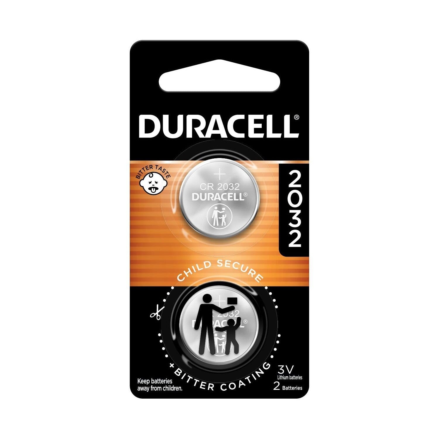 Buy now Duracell 2032 Lithium Battery, 2 Count (Pack of 1), Compatible with AirTag, Child Safety Features, Key Fob, CR2032 3V Cell 2 Count (Pack of 1) at indiglob india