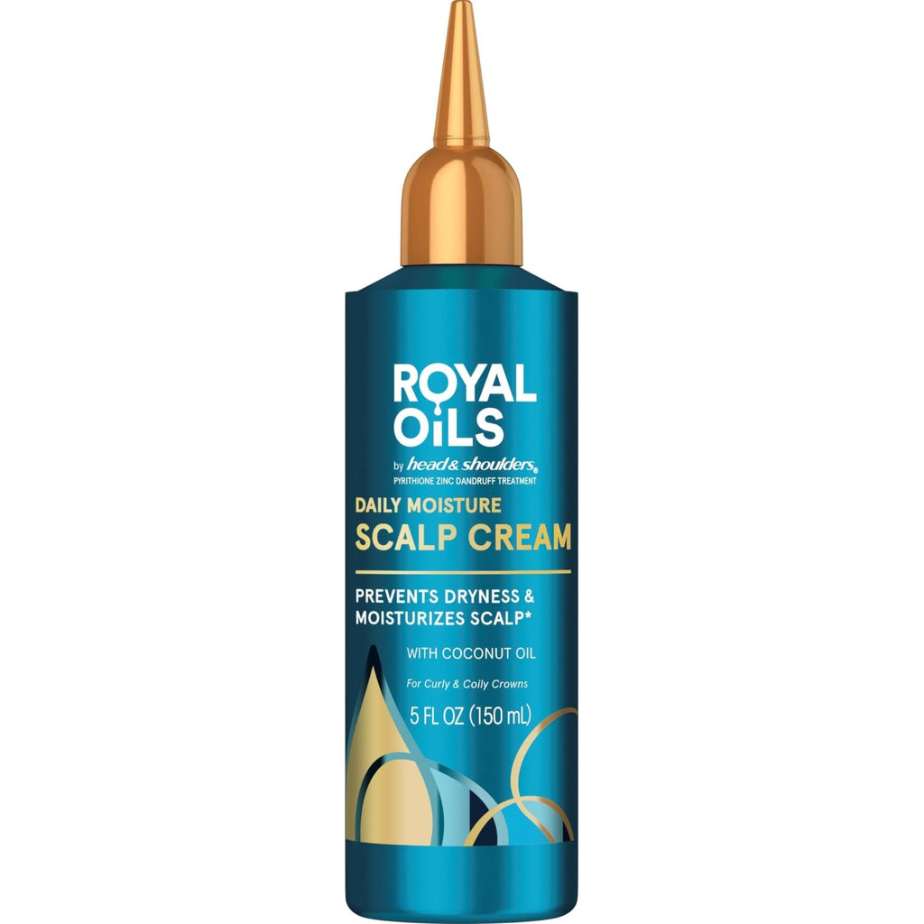 Head & Shoulders Royal Oils Instant Soothe Scalp Elixir, 4.2 fl oz, No-Rinse Scalp Relief for Textured Hair