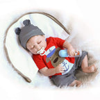 Buy now Zero Pam 18 inch Asleep Newborn Baby Reborn Baby Dolls Soft Silicone Full Body Waterproof Anatomically Correct Relistic Boy Doll Gifts for Toddler Kids at indiglob india