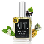 ALT. FRAGRANCES Executive No. 26 - Inspired by Avntus, Perfume for Men, Extrait de Parfum, Long Lasting Woody Fruity Perfume for Men with Bergamot, Pineapple & Oakmoss, 60ml