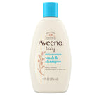Buy now Aveeno Baby Daily Moisture Gentle Body Wash & Shampoo with Oat Extract, 2-in-1 Baby Bath Wash & Hair Shampoo, Tear- & Paraben-Free for Hair & Sensitive Skin, Lightly Scented, 18 fl. oz at indiglob india