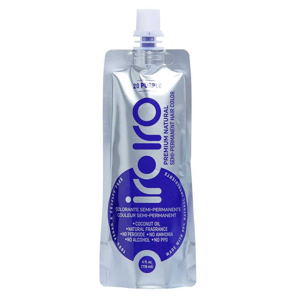 Buy now 20 Purple Premium Natural Semi Permanent Hair Color Default at indiglob india