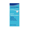 Differin Acne Spot Treatment, Max Strength, 10% Benzoyl Peroxide, 1 fl oz | Fast-Acting Pimple Treatment, Maximum Strength OTC Formula, Clears Acne Overnight, For Face, Dermatologist Brand