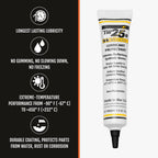 MIL-COMM TW25B Gun Grease Lubricant 1.5-Ounce Tube