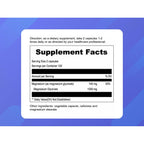 UpNourish Magnesium Glycinate Chelate 500mg Capsules - Highly Absorbable Pure Chelated Magnesium Supplement
