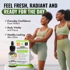 Benevolent Nourishment Chlorophyll Supplement, Detox & Immune Support, Internal Deodorizer, Liquid Drops | Highly Absorbable Supplement for Energy Support, Immune Wellness, Natural Cleansing, 4 Month Supply
