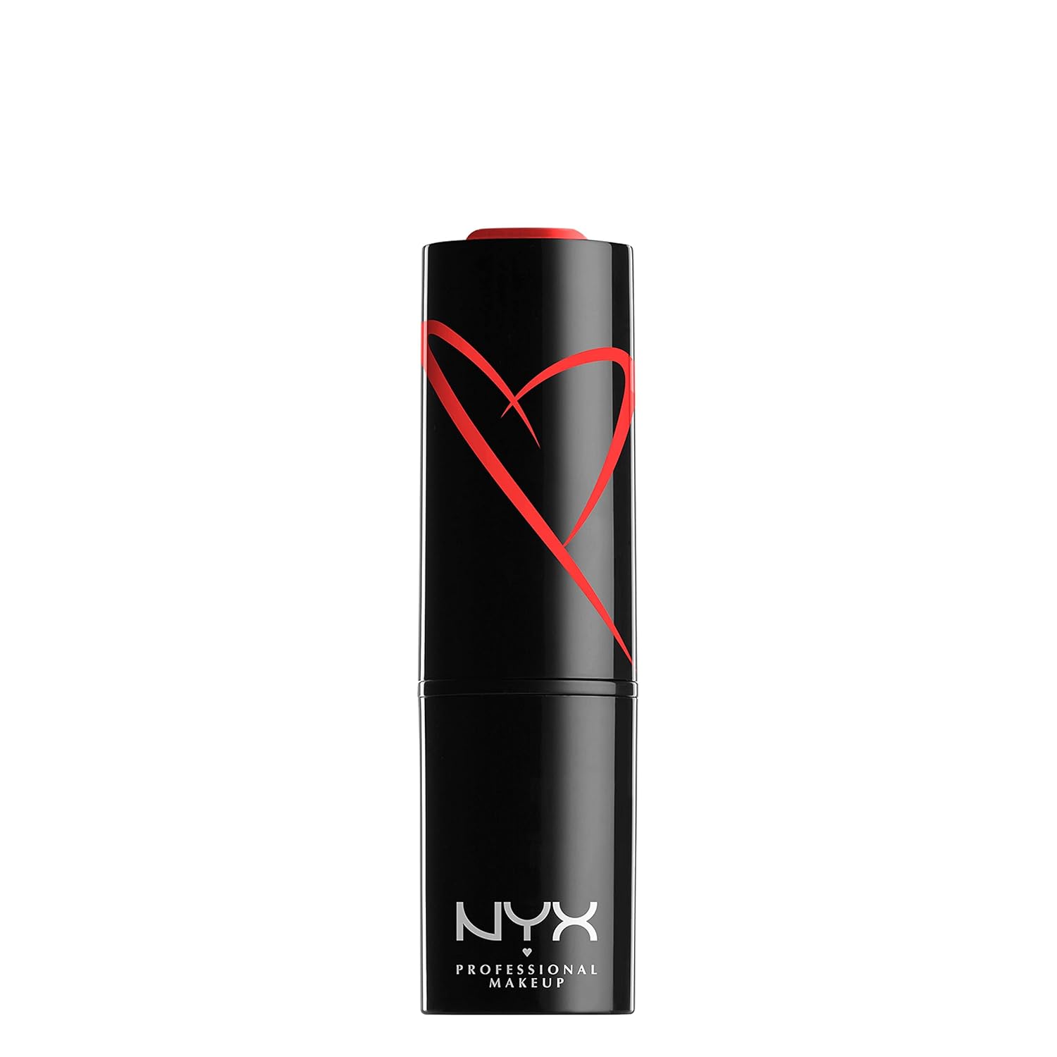 Buy now NYX PROFESSIONAL MAKEUP Shout Loud Satin Lipstick, Infused With Shea Butter - Hot In Here (Burnt Red) 1 Count (Pack of 1) Day Club at indiglob india