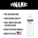 Dynamic Color White Tattoo Ink, Made in USA Since 1990, 8 oz