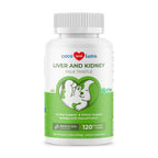 Milk Thistle for Dogs 120 Tablets - Liver, Kidney & Detox Support | Silymarin with Choline & L-Arginine. Supports liver detox, kidney function & hepatic health with EPA & DHA.