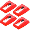 Buy now 4 Pack Record Player Needle, Diamond Replacement Stylus Needle for Vinyl Record Player ION Jensen Crosley Victrola Sylvania Turntable Phonograph LP 4 at indiglob india