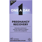 One A Day Postnatal Vitamins for Women, Postnatal Multivitamin with Folic Acid, Omega-3 DHA, B Vitamins, Support Immune Health, Breastfeeding, Post Partum Essential Nutrients for Women, 60 Ct