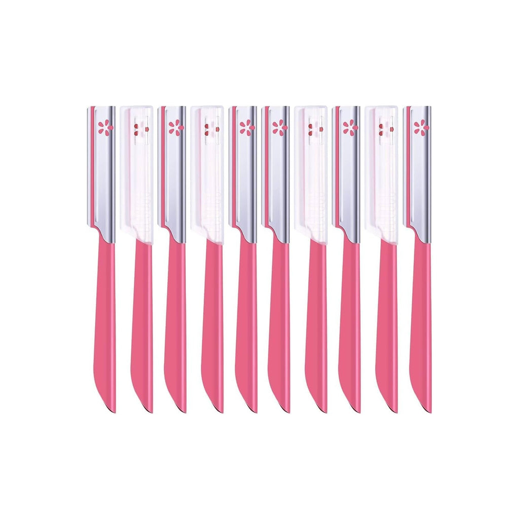 Japanese KAI Razor for Women's Face Eyebrow Shaving Care Beauty-M from Japan　10 Razors inclued