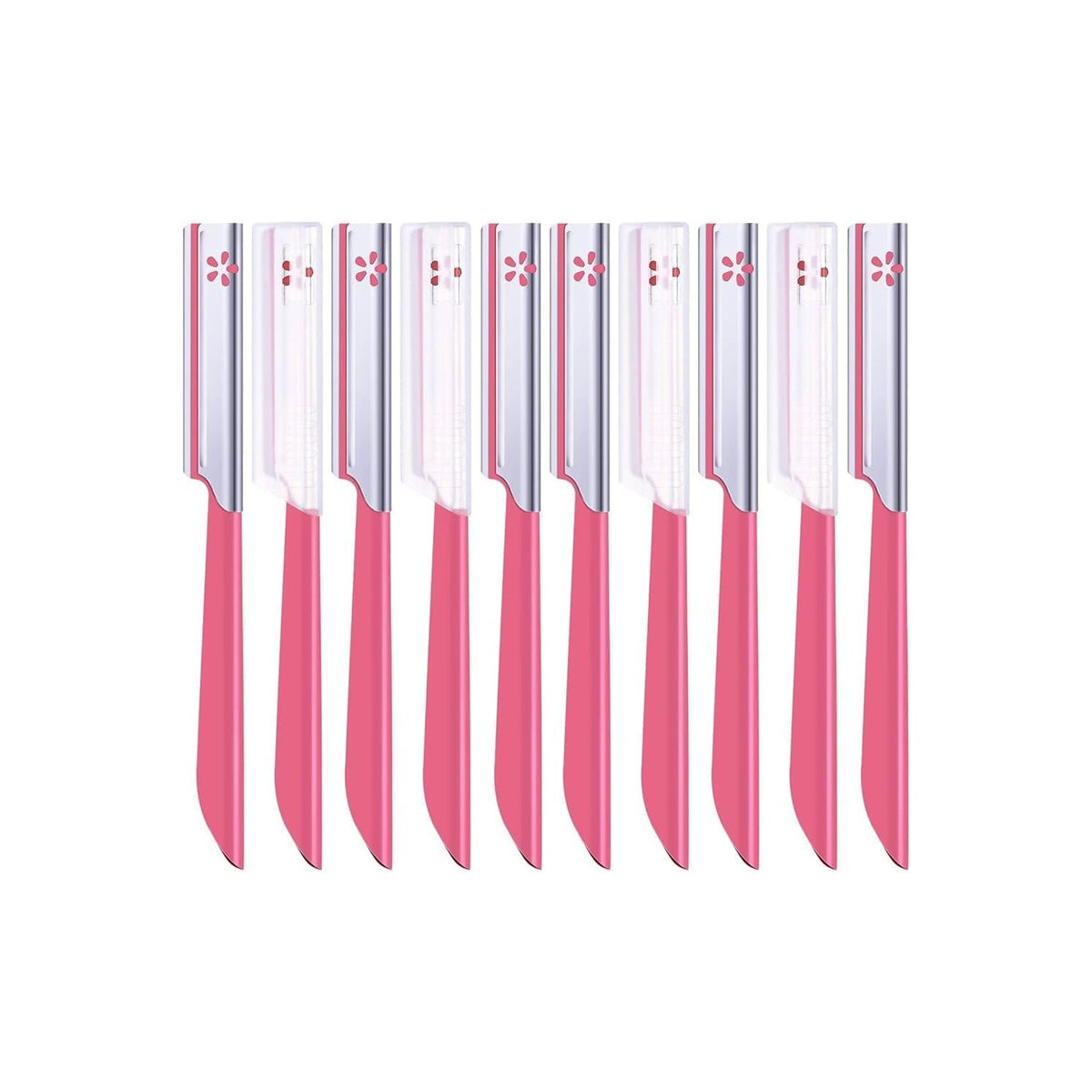 Japanese KAI Razor for Women's Face Eyebrow Shaving Care Beauty-M from Japan　10 Razors inclued