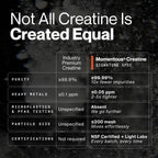 Momentous Creatine Monohydrate Powder, 5g per Serving, Unflavored | Supports Lean Muscle, Strength, Recovery, & Cognitive Function, NSF Certified for Sport, Non-GMO & Gluten-Free (90 Servings)