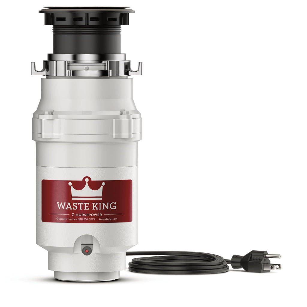 Buy now Waste King Garbage Disposal for Kitchen Sink with Power Cord, Food Waste Disposer, L-8000 at indiglob india