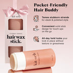 Buy now Kitsch Hair Wax Stick for Women & Men - Anti-Frizz and Fly Away Hair Tamer, No Residue Hair Finishing Stick | All Day Hold Styling Product - 2.7 oz at indiglob india