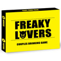 Couple Drinking Game for Date Night to Test Your Freak, Fun Couple Game for Romantic Anniversary & Valentines Birthdays Gift (Freaky Lovers)