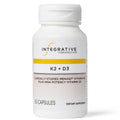 Integrative Therapeutics K2 + D3 - Supplement for Heart Health & Bone Strength* - Daily Vitamins for Calcium Absorption - Supports Vitality - Gluten-Free - Third-Party Tested - 60 Count (60 Servings)