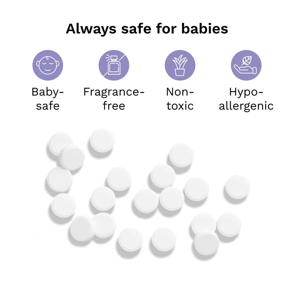 Baby Brezza Descaling Tablets - Compatible with Bottle Washer Pro and All Brands of Baby Bottle Washer Appliances