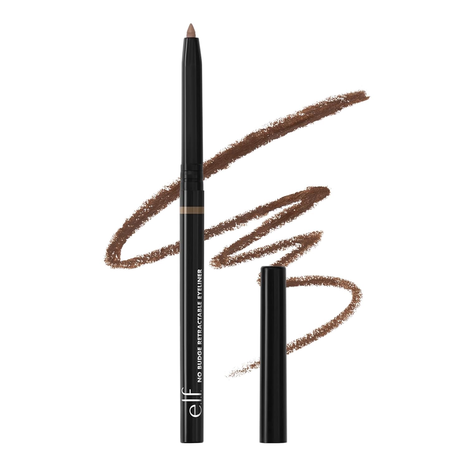 Buy now e.l.f. No Budge Retractable Eyeliner, Creamy, Ultra-Pigmented & Waterproof, Creates Bold & Defined Lines, Vegan & Cruelty-Free, Ruby 0.01 Ounce (Pack of 1) Coffee at indiglob india