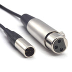Buy now SiYear Mini XLR Male to XLR Female Plug Microphone Cable for Blackmagic Pocket 4K Camera Video Assist 4K, Mini 3 Pin Pro Lapel Audio Cable (5FT/1.5M) at indiglob india