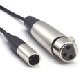 Buy now SiYear Mini XLR Male to XLR Female Plug Microphone Cable for Blackmagic Pocket 4K Camera Video Assist 4K, Mini 3 Pin Pro Lapel Audio Cable (5FT/1.5M) mini xlr M-1.5M at indiglob india