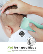 Quiet Baby Hair Clippers for 0–12Y with Hair Cutting Kit