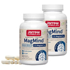 Jarrow MagMind Magtein Magnesium L-Threonate, 90 Capsules | Magnesium Supplement, Brain Supplements For Memory Support, Veggie Capsules, 30 Day Supply