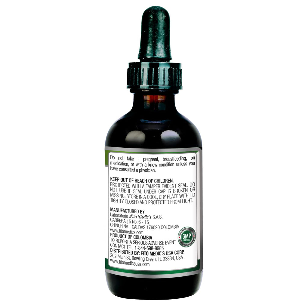 FITO MEDIC'S Lab | Liquid Chlorophyll | Chlorophyll Liquid Drops | 50 mg 200:1 Ratio Extract per Serving.
