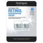 Neutrogena Rapid Wrinkle Repair Retinol Regenerating Face Cream & Hyaluronic Acid Anti Wrinkle Face Moisturizer, Neck Cream, with Hyaluronic Acid & Retinol, 1.7 oz (Pack of 3)