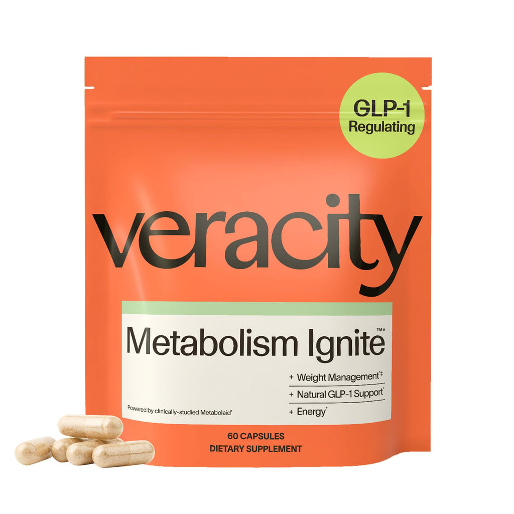 Veracity Cortisol Calming - Clinically Proven Stress & Sleep Support Supplement - Reduces Tension & Improves Mental Clarity with Natural Blend of Adaptogens - 60 Capsules