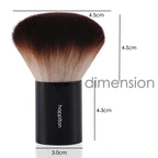 Kabuki Face Brush for Powder Foundation & Blush Blending & Buffing with Aluminum Handle