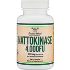 Nattokinase 2,000 FU, Cardiovascular + Blood Pressure Support, 120 Capsules | Blood Flow + Circulation Support, Fibrinolytic Enzyme, Nattokinase Supplement, Two Capsules for 4000 FU, Third-Party Tested