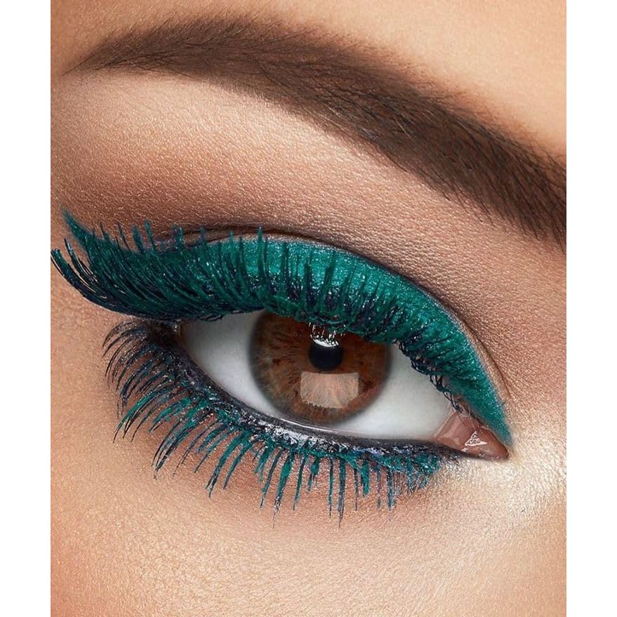 Buy now Maydear Dark Green Waterproof Long Lasting Smudgeproof Mascara for Women's Eye Makeup at indiglob india