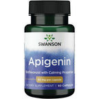 Buy now Swanson Apigenin Supplement, 50mg Capsules (90 Count), Helps Promote Sleep, Stress Relief & Overall Men's Health Default at indiglob india