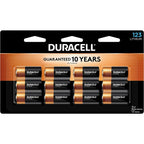 Buy now Duracell CR123A 3V Lithium Battery, 2 Count Pack, 123 3 Volt High Power Lithium Battery, Long-Lasting for Home Safety and Security Devices, High-Intensity Flashlights, and Home Automation at indiglob india