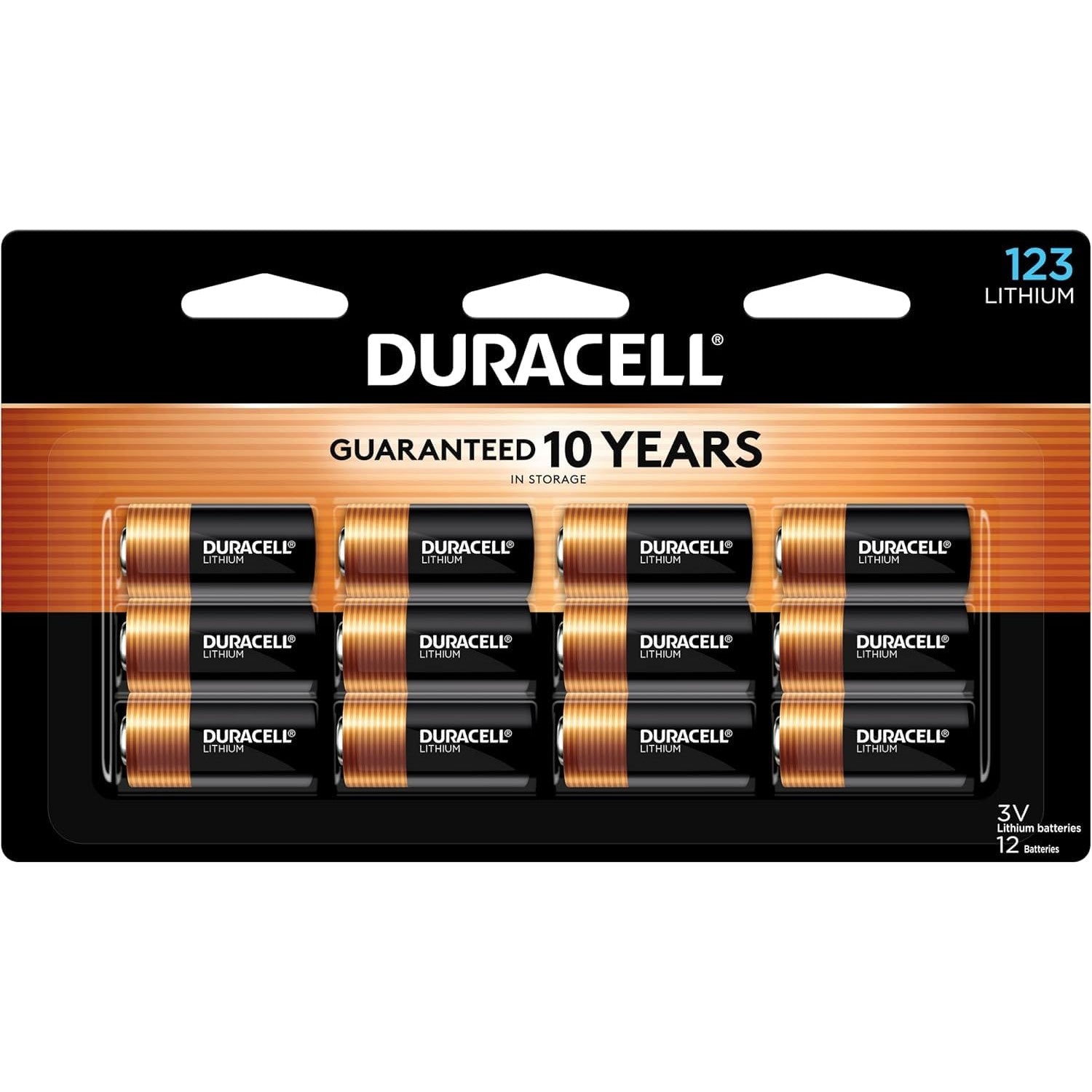 Buy now Duracell CR123A 3V Lithium Battery, 2 Count Pack, 123 3 Volt High Power Lithium Battery, Long-Lasting for Home Safety and Security Devices, High-Intensity Flashlights, and Home Automation at indiglob india