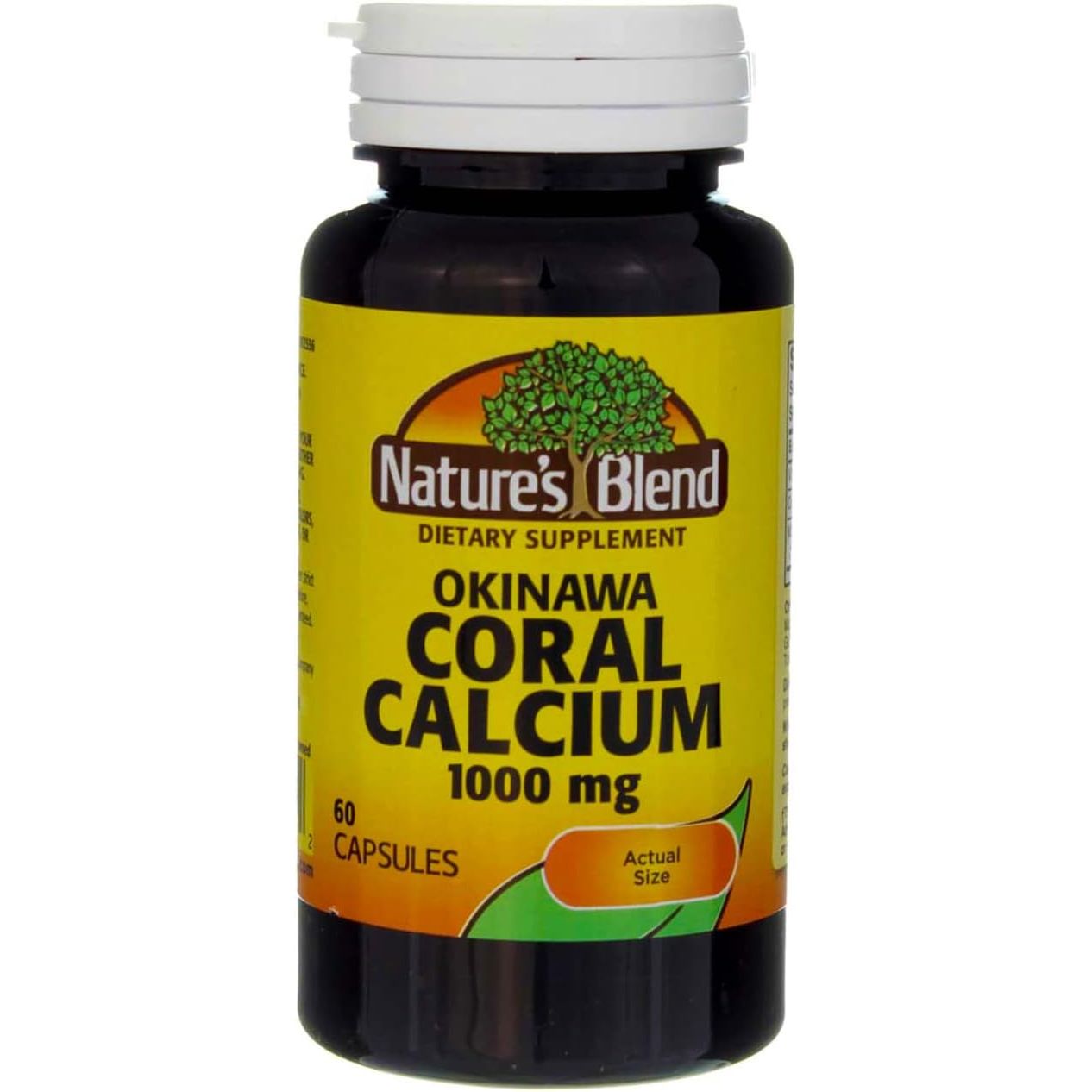 Buy now Nature's Blend Okinawa Coral Calcium 1,000 mg 60 Caps at indiglob india