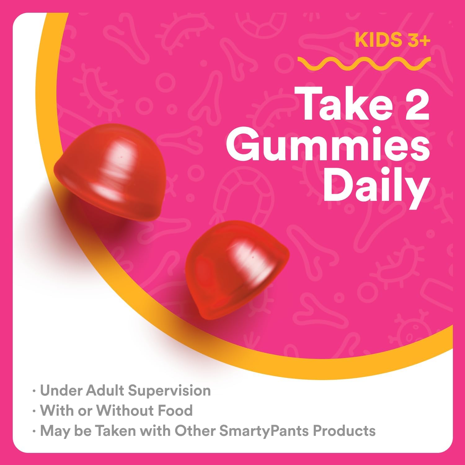 Buy now SmartyPants Kids Probiotic & Prebiotic Gummies for Digestive Health: Gut Health Supplement, Clinically Studied Prebiotic for Immune Support, Strawberry, 60 Count (30 Day Supply) at indiglob india