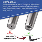 FouceClaus Power Adapter Charger for Wahl Trimmer Models 9864SS, SS2L, WSS3L, 9818A, 5616L, 5701, 9818-5001, 9864, 9870, 9884L2, 9896, 9899 - Only Compatible for Listed Models