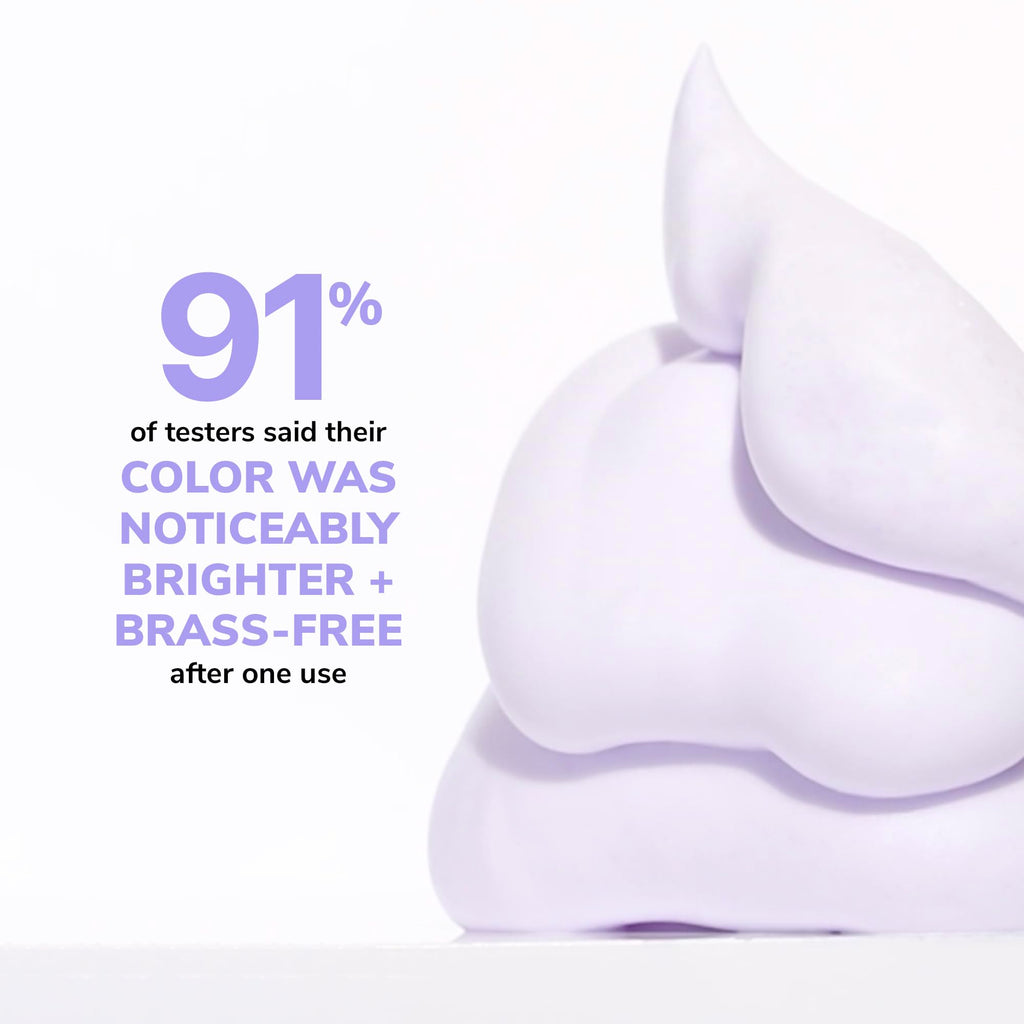 Buy now COLOR WOW Color Control Purple Toning + Styling Foam Æ’?? Instantly rids Blonde & Gray hair of brassy, yellow tones, Alcohol free, crunch free styling at indiglob india