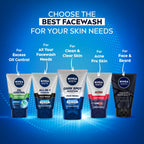 Nivea Men Dark Spot Reduction Face Wash (10x Whitening), 100 ML
