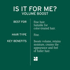 Biolage Volume Boost Conditioner – For Fine Hair | Weightless Moisture, Shine & Volume, Detangles Fine Hair, Soy Protein & Polymers, Vegan & Paraben-Free