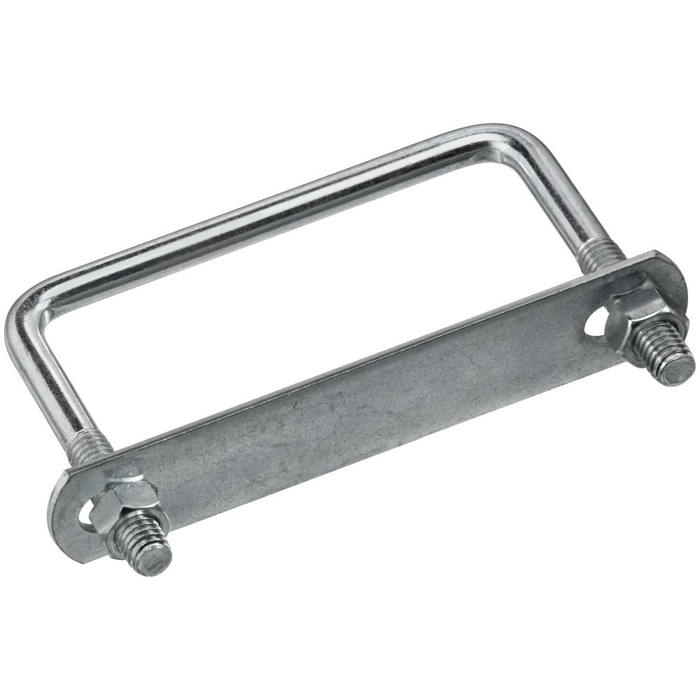 Buy now National Hardware N222-398 2192BC Square U Bolt in Zinc plated #673-3 8"x4"x3" Zinc Plated at indiglob india