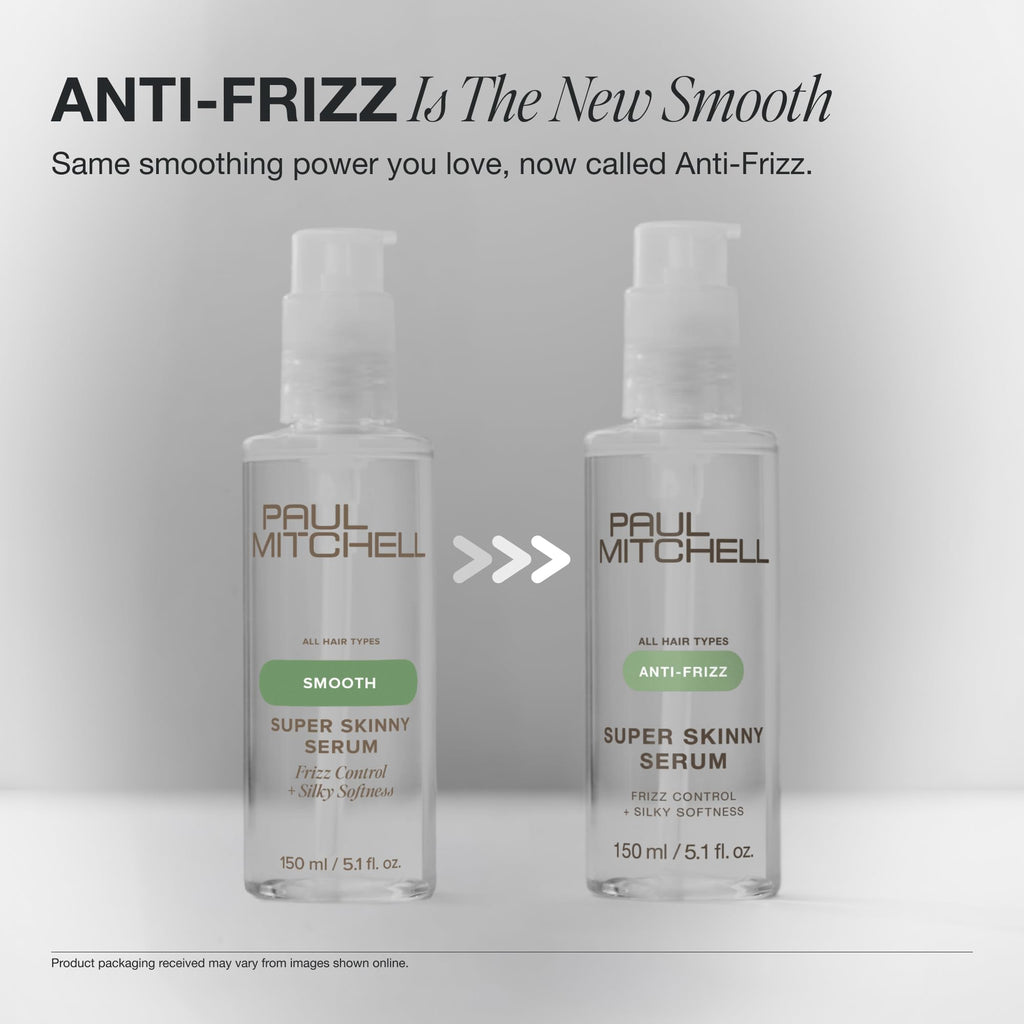 Paul Mitchell Super Skinny Serum Blowout Primer, Speeds Up Drying Time, Humidity Resistant, For All Hair Types