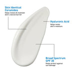 CeraVe Ultra-Light Moisturizing Lotion SPF 30, Sunscreen for Face, 1.7oz | Skin Care, Face Moisturizer, Hyaluronic Acid, Sunscreen Lotion, Facial Moisturizer, Oil Free, Matte Finish, Ceramides